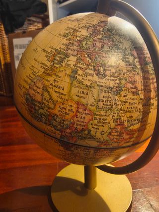 Mappamondo Decorativo Vintage