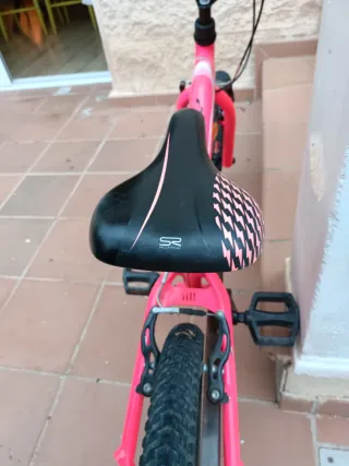 Bicicleta Monty 104 rosa fucsia con ruedines!