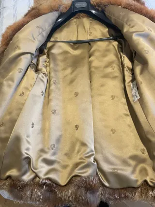 Chaquetón de zorro canadiense