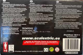 Scalextric 50 Aniversario Coche F1 1961