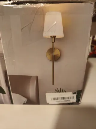 2 Lámparas de Pared a estrenar