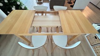 Mesa extensible y 4 sillas Ikea