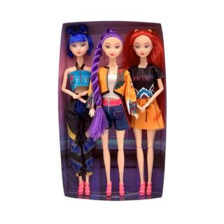 Muñecas K-Pop Guerreras originales Pack 3