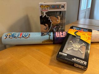 Llavero 3D One Piece Calavera Luffy