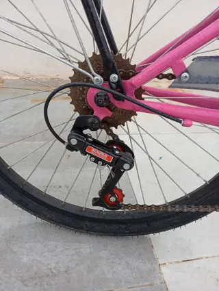Bicicleta rosa niña OTTE
