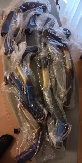 Coletor Escape Yamaha R1 2015-2024 Azul