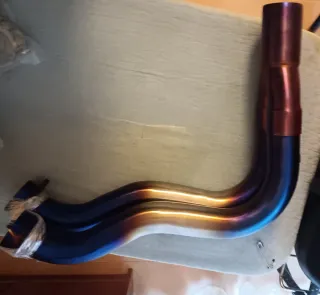 Coletor Escape Yamaha R1 2015-2024 Azul