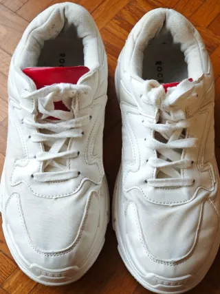 Zapatillas Rocket Dog Blancas y Rojas