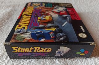 Stunt Race FX Super Nintendo SNES PAL ESP