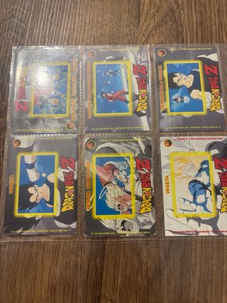 Colección Cartas Dragon Ball Z Serie 4 Roja