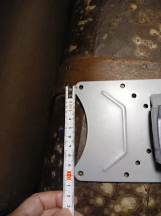 Soporte pared TV pequeño