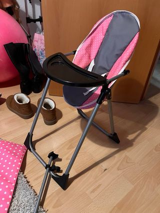 Cuna y trona para bebé