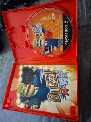 Juego PS2 Buzz El Gran Reto + 4 mandos