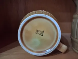 Lote 2 jarras cerveza vintage cerámica