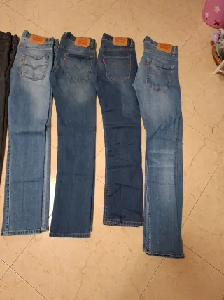 Lote 5 Tejanos Levis T.12 (510 y 512) PRECIO UNIDA