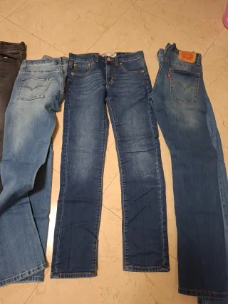 Lote 5 Tejanos Levis T.12 (510 y 512) PRECIO UNIDA