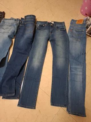 Lote 5 Tejanos Levis T.12 (510 y 512) PRECIO UNIDA