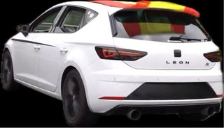 Difusor trasero Rieger SEAT Leon mk3 5puertas Fr