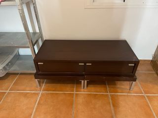 Mueble TV madera y metal