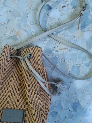 Bolso Bimba y Lola Beige y Marrón