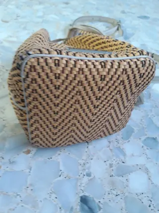 Bolso Bimba y Lola Beige y Marrón