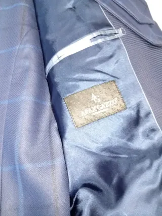 Traje de Novio Mozart Navy Arax GazzoT46 A.Calidad