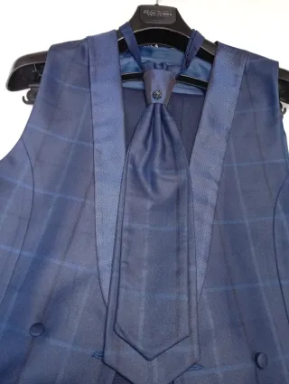 Traje de Novio Mozart Navy Arax GazzoT46 A.Calidad