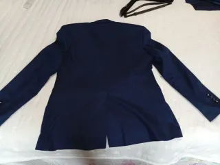 Traje de Novio Mozart Navy Arax GazzoT46 A.Calidad