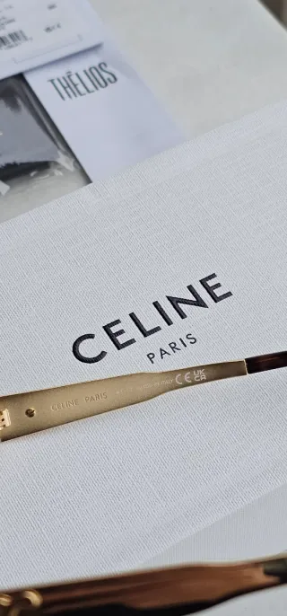 Gafas Céline Triomphe Metal hexagonal