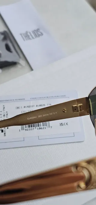 Gafas Céline Triomphe Metal hexagonal