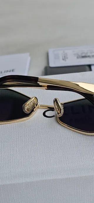 Gafas Céline Triomphe Metal hexagonal