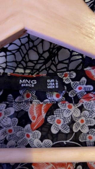 Vestido largo estampado floral