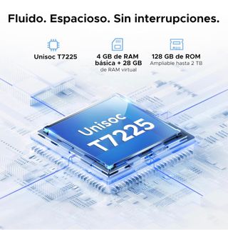 Teléfono móvil Android 16 de 128GB