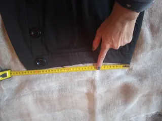 Falda Pepe Jeans Negra Botones