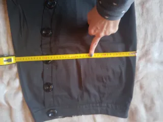 Falda Pepe Jeans Negra Botones