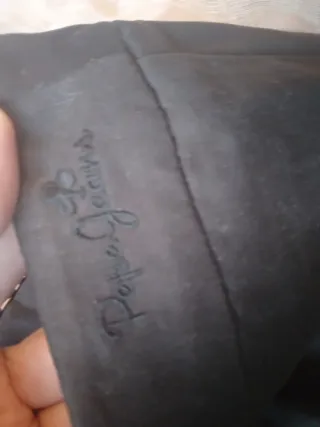 Falda Pepe Jeans Negra Botones