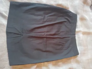 Falda Pepe Jeans Negra Botones