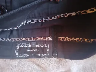 Falda Pepe Jeans Negra Botones