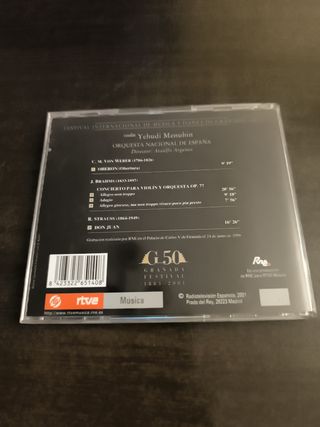 CD Musica Classica: Menuhin - Argenta