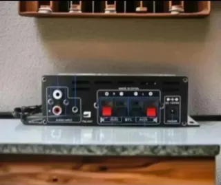 Amplificador AK380 Bluetooth 800W + Mando + Fuente