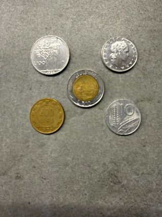 Monete italiane di varie epoche