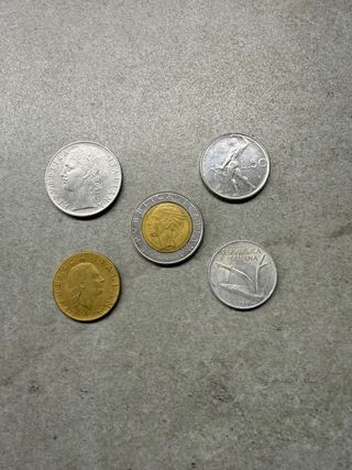 Monete italiane di varie epoche