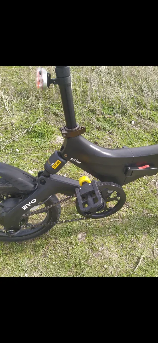 E-Bike EVOROAD plegable 16"doble suspnsión trasera