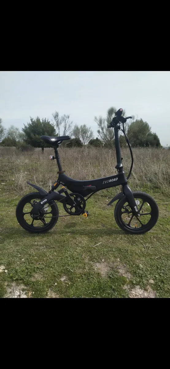 E-Bike EVOROAD plegable 16"doble suspnsión trasera