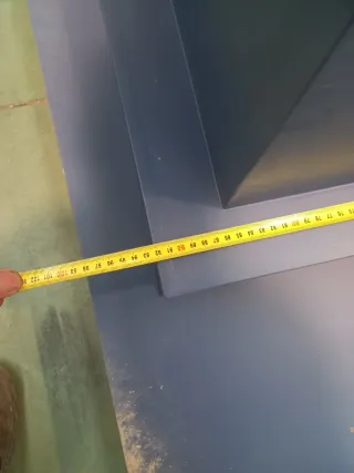 Campana decorativa azul