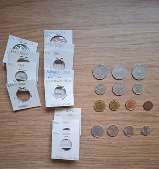 Lotto di 14 monete storiche Germania RFT e RDT