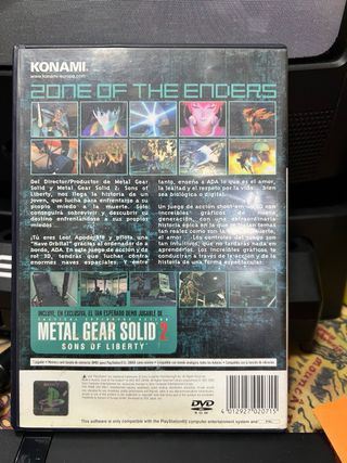 Zone of the Enders PS2 (PlayStation 2)