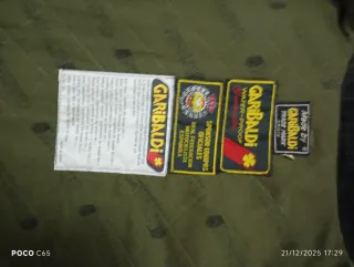 Chaqueta Garibaldi Negra Hombre