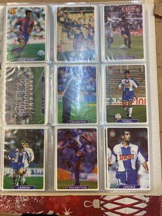 Álbum Liga 96 Super Futbol Fichas Oficiales