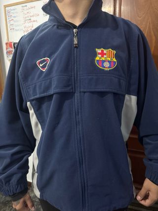 Chaqueta FCB Barcelona Nike Total 90 Azul Talla L